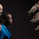 Keegan-Michael Key, Florence Kasumba, and Eric Andre as the hyenas Kamari, Shenzi, and Azizi